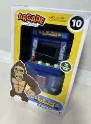 Mini Arcade Classics Midway RAMPAGE Game Handheld Retro Cabinet