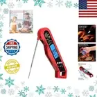 Dual Probe Instant Read Digital Alarm Thermometer BBQ Grill Meat Food Oven Spot