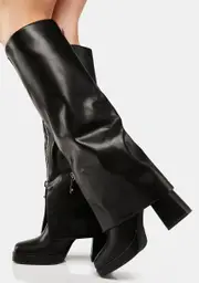 [SIMMI] Dixee Foldover Boots