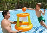 Intex Floating Basketball Hoop Inflatable Outdoor Pool Game Kids Play Summer Toy