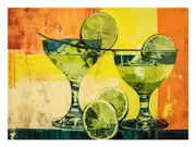 Margarita Painting Canvas Print Wall Art