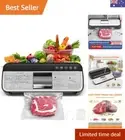 Vacuum Sealer Machine Food Vacuum Sealer for Dry/Wet Food Jars, Automatic Foo...