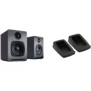 Audioengine A1 Wireless Desktop Speakers with DS1 Speaker Stands