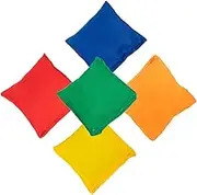 Milisten 5pcs Bean Bags Outdoor Toss Game for Fun Family Activities Motor Skills and Hand Eye Coordination for Boys