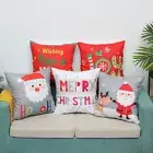 Ornaments Merry Christmas Pillow Covers Pillow Case Christmas Cushion Cover