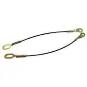 1 Pair Pickup Truck Tailgate Cables Set for Mazda Fighter B2500/Ford Ranger Thunde Car Accessories Parts UH 70-65-760K Black Copper