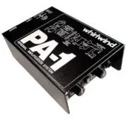 Whirlwind PA-1 Portable High Output Headphone Amplifier Monitor Made In USA