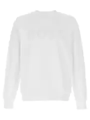 [Hugo Boss] Hugo Boss-Soleri 120 Felpe Bianco-Uomo M