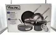 Viking Hard Anodized Nonstick 10-Pieces Cookware Set