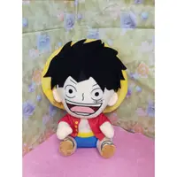 在飛比找蝦皮購物優惠-正版 航海王 海賊王 ONE PIECE 魯夫 Q版 坐姿款