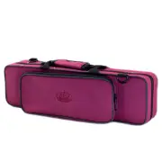 **GREAT GIFT**Classic C Flute Case/Maroon/Lightweight/Shoulder Strap CLEARANCE