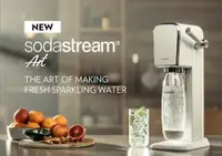 在飛比找松果購物優惠-【Sodastream】 ART 自動扣瓶氣泡水機(白色) 