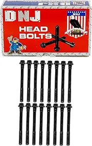 DNJ HBK968 Head Bolt Kit for 2003-2016/ Lexus, Toyota/ 2.5L, 3.5L, 4.0L/ V6/ 24V / DOHC / 241cid / 1GRFE, 2GRFE, 2GRFSE, 2GRFXE, 4GRFSE / Electric/Gas, Gas