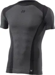 Sixs TS1 V2 4-Season, functional shirt shortsleeve unisex , color: Black/Grey , size: 3XL/4XL