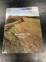 NEW GENUINE POLARIS 9926815 RZR XP TURBO SERVICE MANUAL 2016