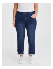 [Taking Shape] The Easy Fit Denim Jean in Mid Indigo
