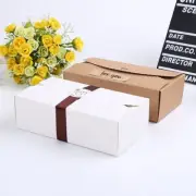 50x kraft paper boxes engagement birthday party bakery cake candy favour boxes