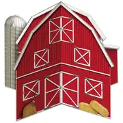 Barn 3D Table Centrepiece