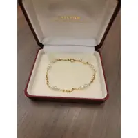 在飛比找蝦皮購物優惠-Mikimoto 手環 手鍊 珍珠 18k mercari 