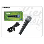 『立恩樂器』免運 舒爾 SHURE SV100 動圈式 麥克風 唱歌 KTV 直播 街頭藝人 SV100 附原廠麥克風