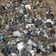 Rhinestones Flatback Crystal Stones lothes Crafts Shiny Flashy Silver Clear