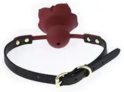 Sex Bondage BDSM Bdsm Silicagel Bondage Mouth Gag with Flower Ball to Game Restraint Accessories For Couple Flirt Sex Toy