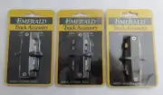 Emerald Track Connector P2002B Black Three Included New Free Fast Shipping