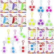 Pop Sensory Toys - Keyring Mini Fidget Stress Relief Kids Push It ADHD Autism
