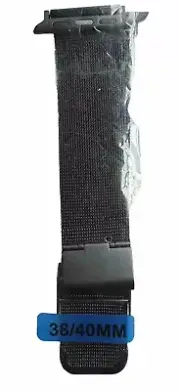 Flexible Stainless-Steel Apple Watch Band (Fits 38mm, 40mm)