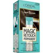 L'Oreal Paris Magic Retouch Permanent Hair Colour 4 Dark Brown each