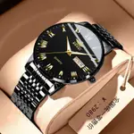 MEN'S WATCH.瑞士超薄防水夜光手錶男全自動雙日厤42MM大錶盤男名錶非機械男錶