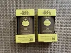 (2 pk.) SUN BUM FACE STICK SUNSCREEN, SPF 30 (0.45 oz. EACH): EXP. 11/25 -- NEW