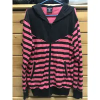 在飛比找蝦皮購物優惠-New Boy London Unisex黑粉紅條紋外套 (