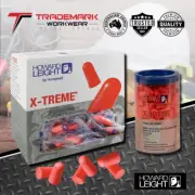 Howard Leight Bilson X-Treme Uncorded Bell Foam Earplugs 26dB Bx100 & Bx200
