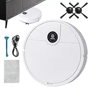 Sweeping Robot Mop | Sweeping and Mopping Robot | Ultra-Thin Intelligent Mop Cleaning, 1500mAh Mute Robotic Cleaner for Hotel Amith