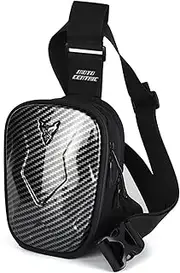 Krtopo Drop Leg Bag Thigh Bag - Motorcycle Hip Pack Waist Pack with Adjustable & Removable Straps Expandable Storage Reflective Waterproof Design for Men Women Ideal for Cycling Riding Outdoor