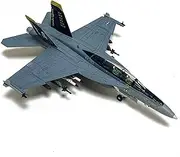 wltk F/A-18 Super Hornet 1/100 Diecast Aircraft Model Pirate Flag 75th Anniversary Gray