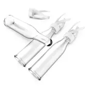Micro-Insert|0.25mL Lab Sample Insert Vials Beveled Bottom&Plastic Spring,200pcs
