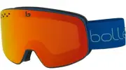 Bolle Ski & Snowboard Nevada Goggles, Mate BLue, Lens Sunrise