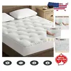 Luxurious Egg Crate Memory Foam RV King Mattress Pad - Deep Pocket & Soft Touch