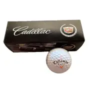 One Sleeve Callaway Cadillac Golf Balls Warbird Logo Cadillac Logo