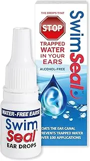 SwimSeal™ All Natural Swimmer's Ear Drops for Daily Use Rather Than Alcohol Drops or Earplugs. The Solution for Your Ears for All Water Exposure for All Ages