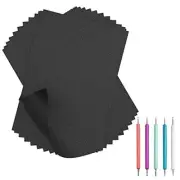 50 Sheets Carbon Transfer Paper Graphite Tracing Papers for Wood Paper Craft