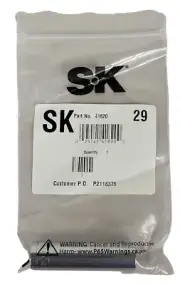 NEW SK Hand Tools 41820 Chrome 1/2" Drive 5/8" 6 Point Deep Fractional Socket
