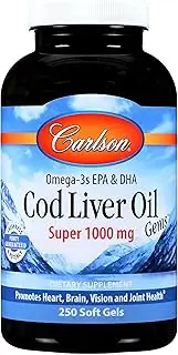 Carlson Carlson Super Cod Liver 250 Soft Gels