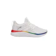 Puma Softride Sophia Rainbow Lace Up Youth Girls White Sneakers Casual Shoes 37
