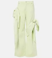 [Blumarine] Blumarine Draped straight jeans AU 12 green
