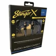 Stinger XI1220 2ch 20ft Audiophile Grade twisted audio interconnect