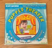 Kids Puppet Theater Soft Shapes Bath Time Preschool Toys Floats