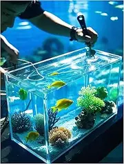 Acrylic Props Shooting Tray, Acrylic Photography Tray Clear Shallow Water Tank 5mm Thick Display for Food Cosmetic Shooting Props Multiple Sizes(40x15x30cm/15.7x5.9x11.8in)